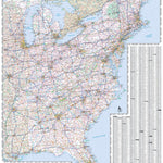 Rand McNally Eastern United States Map Preview 1