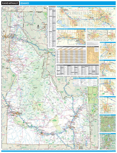 Rand McNally Publishing Rand McNally Idaho State Map digital map