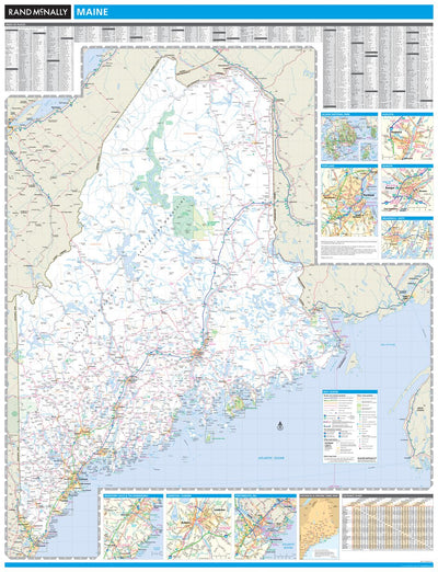 Rand McNally Publishing Rand McNally Maine State Map digital map