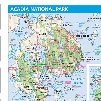 Rand McNally Publishing Rand McNally Maine State Map digital map