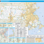 Rand McNally Publishing Rand McNally Massachusetts State Map digital map