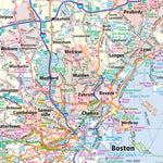 Rand McNally Publishing Rand McNally Massachusetts State Map digital map