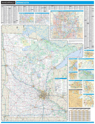 Rand McNally Publishing Rand McNally Minnesota State Map digital map