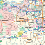 Rand McNally Publishing Rand McNally Missouri State Map digital map