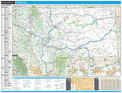 Rand McNally Publishing Rand McNally Montana State Map digital map