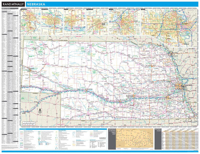 Rand McNally Publishing Rand McNally Nebraska State Map digital map