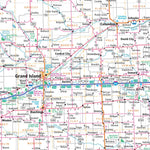 Rand McNally Publishing Rand McNally Nebraska State Map digital map