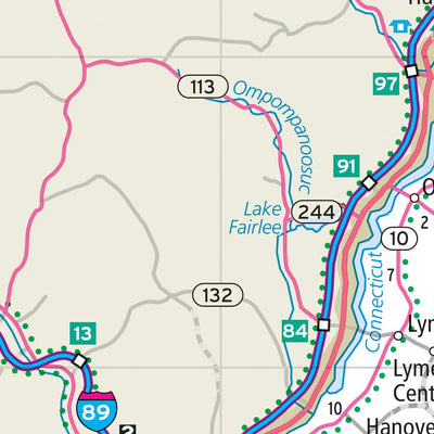 Rand McNally Publishing Rand McNally New Hampshire State Map digital map