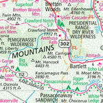 Rand McNally Publishing Rand McNally New Hampshire State Map digital map