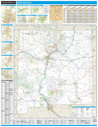 Rand McNally Publishing Rand McNally New Mexico State Map digital map