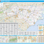Rand McNally Publishing Rand McNally North Carolina State Map digital map