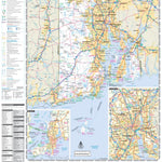 Rand McNally Publishing Rand McNally Rhode Island State Map digital map