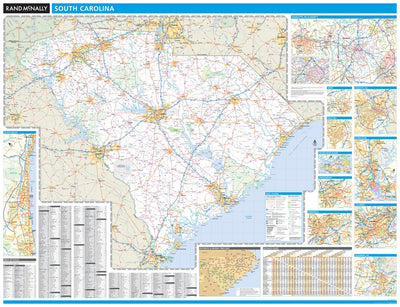 Rand McNally Publishing Rand McNally South Carolina State Map digital map
