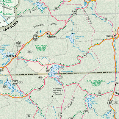 Rand McNally Publishing Rand McNally Tennessee State Map digital map