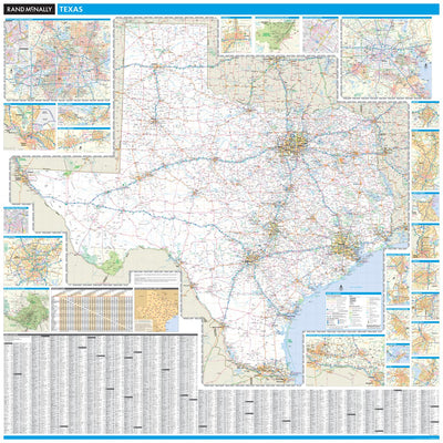 Rand McNally Publishing Rand McNally Texas State Map digital map