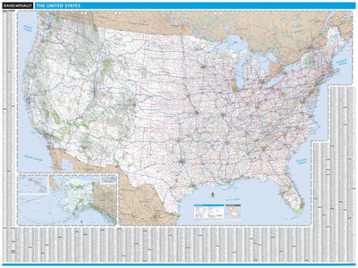 Rand McNally Publishing Rand McNally United States Map digital map