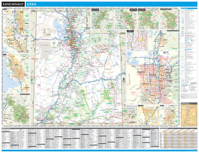 Rand McNally Publishing Rand McNally Utah State Map digital map