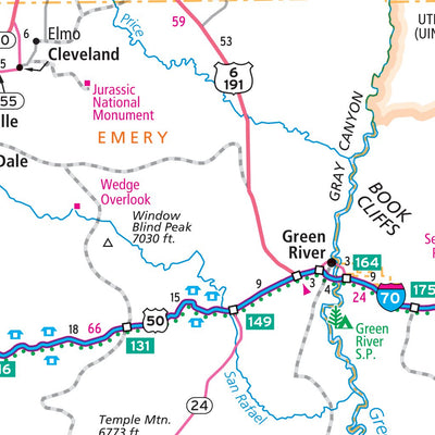 Rand McNally Publishing Rand McNally Utah State Map digital map