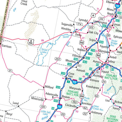 Rand McNally Western United States Map Preview 2