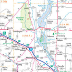 Rand McNally Publishing Rand McNally Wisconsin State Map digital map