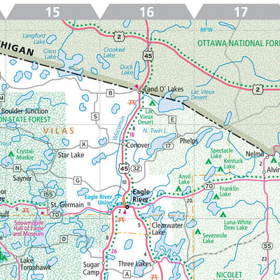 Rand McNally Publishing Rand McNally Wisconsin State Map digital map