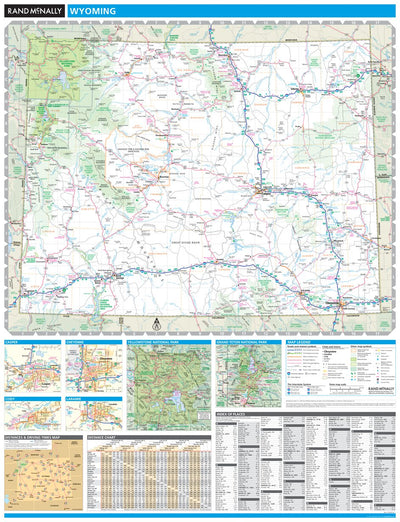 Rand McNally Publishing Rand McNally Wyoming State Map digital map