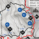 Carte des parcours - L'Interval coopérative de solidarité plein air | Hiver 2025-2026 Preview 3