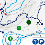 Rando Québec Carte sentiers | Centre Vacances Lac Simon digital map