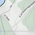 Rando Québec Carte sentiers | Corporation du Moulin à laine d'Ulverton digital map