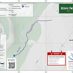 Rando Québec Carte sentiers | Sentier du Ruisseau Demers | Ham-Nord digital map