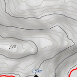 Carte ski nordique - L'Interval coopérative de solidarité plein air Preview 2