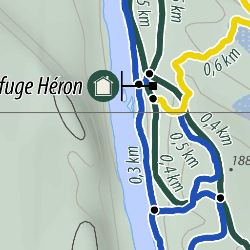 Centre plein air Bec-Scie | ÉTÉ Map by Rando Quebec | Avenza Maps