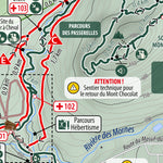 ÉTÉ – Carte des sentiers 2025 – Parc du Massif du Sud Preview 3