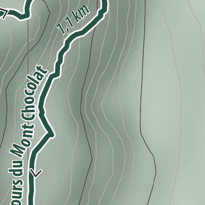 Rando Québec Prêt-à-Partir | Parcours du mont Chocolat | ÉTÉ digital map