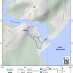 Rando Québec Prêt-à-Partir | Sentier du Vieux Moulin digital map