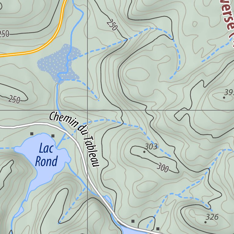 Sainte-Rose-du-Nord | Carte générale Map by Rando Quebec | Avenza Maps
