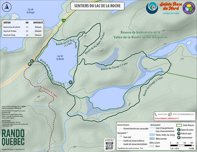 Sainte-Rose-du-Nord | Sentiers du lac de la Roche Preview 1