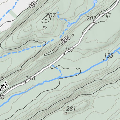 Rando Québec SNQ | Carte Bas-Saint-Laurent 66 digital map