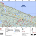 Rando Québec SNQ | Carte Gaspésie 100 digital map
