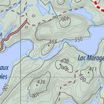 Rando Québec SNQ | Carte Lanaudière 25 digital map