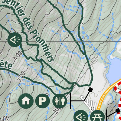 Rando Québec SNQ | Carte Région de Québec 37 digital map