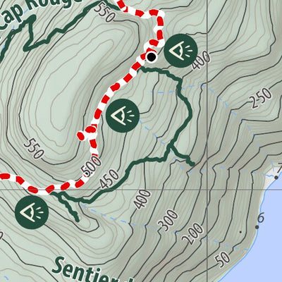Rando Québec SNQ | Carte Région de Québec 38 digital map