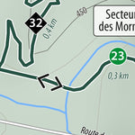 VÉLO DE MONTAGNE – Carte des sentiers secteur des Mornes – Parc du Massif du Sud Preview 2