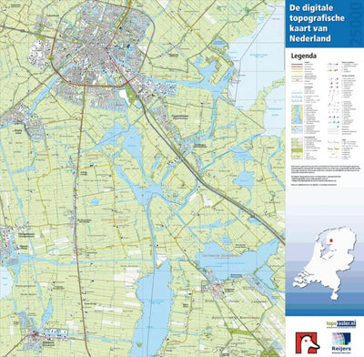 Red Geographics/Reijers Kaartproducties 10 H (Sneek) digital map