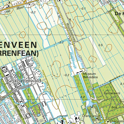 Red Geographics/Reijers Kaartproducties 11 D (Heerenveen-Gorredijk) digital map