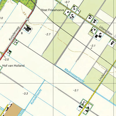 Red Geographics/Reijers Kaartproducties 16 C (Emmeloord-Kuinre) digital map