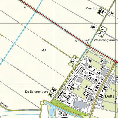 Red Geographics/Reijers Kaartproducties 20 H (Dronten-Swifterbant) digital map