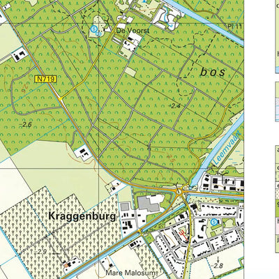 Red Geographics/Reijers Kaartproducties 21 A (Emmeloord-Ens) digital map