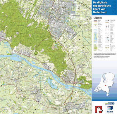 Red Geographics/Reijers Kaartproducties 39 E (Veenendaal-Rhenen) digital map