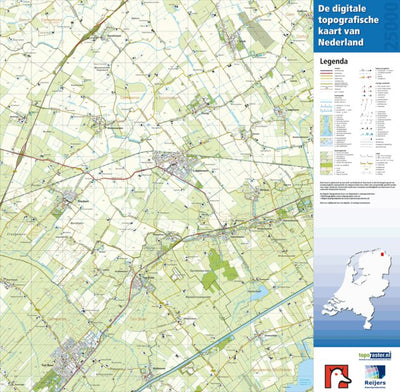 Red Geographics/Reijers Kaartproducties 7 E (Loppersum-Ten Boer) digital map